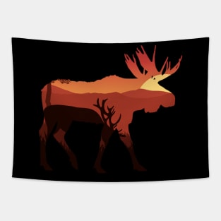 Moose Tapestry