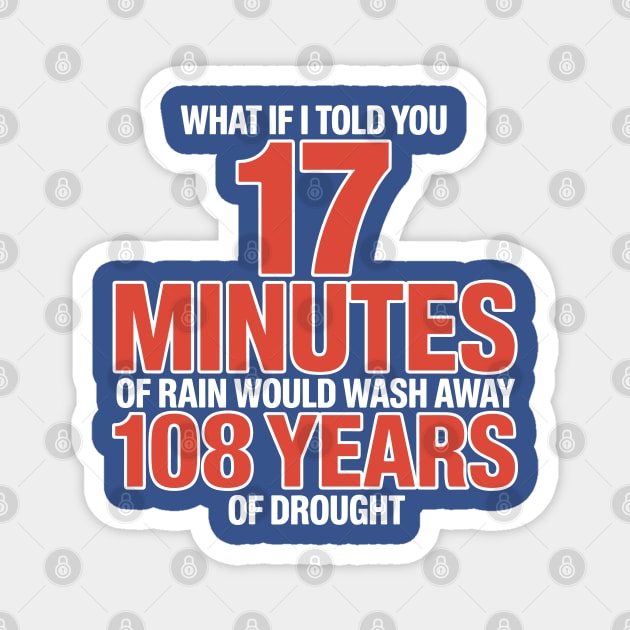 Forever 23 Shirt Ryne Sandberg Shirts FO23VER shirt Chicago Cubs What if I Told You 17 Minutes of Rain Magnet by celestial_artworks