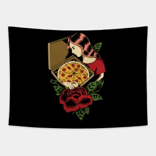 Pizza Forever Tapestry