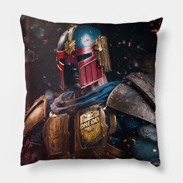 Medieval Judge Pillow by theusher