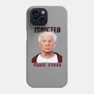 Indicted Inmate 45666 Phone Case