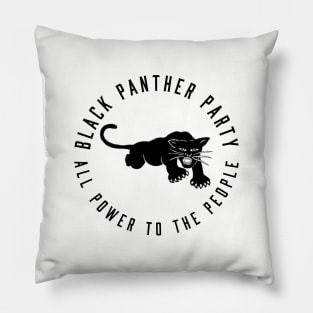 The Black Panther Party, All Power To The People, Black History, Black Lives Matter Pillow