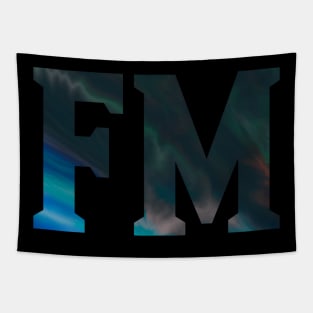 FM - Psychedelic Style Tapestry