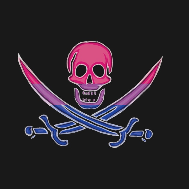 Bisexual Pirate Pride (darkMode) by BeSmartFightDirty