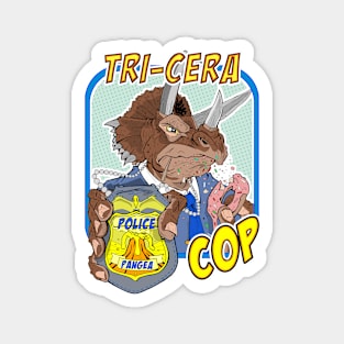 tri-cera-cop Magnet