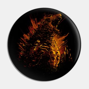 Fiery king of monsters Pin