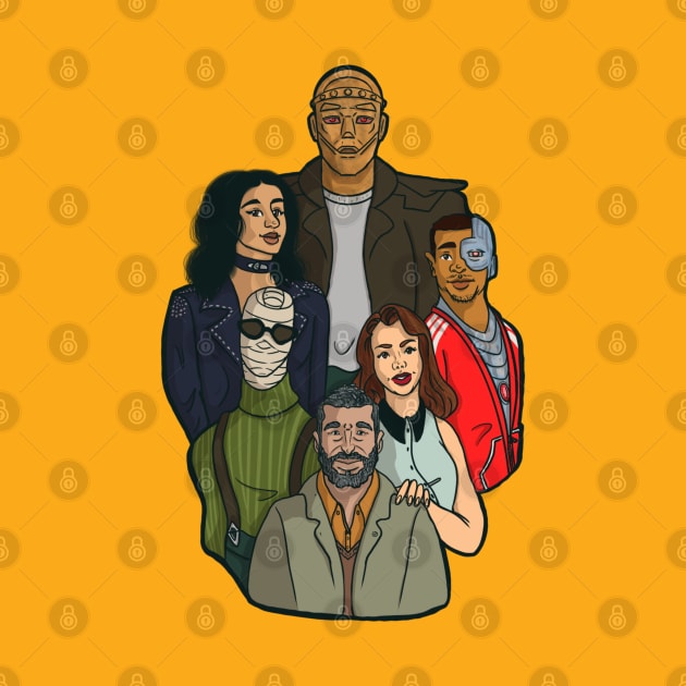 Doom Patrol FanArt by nataliamcaban