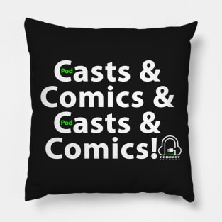 [pod]Casts & Comics Pillow