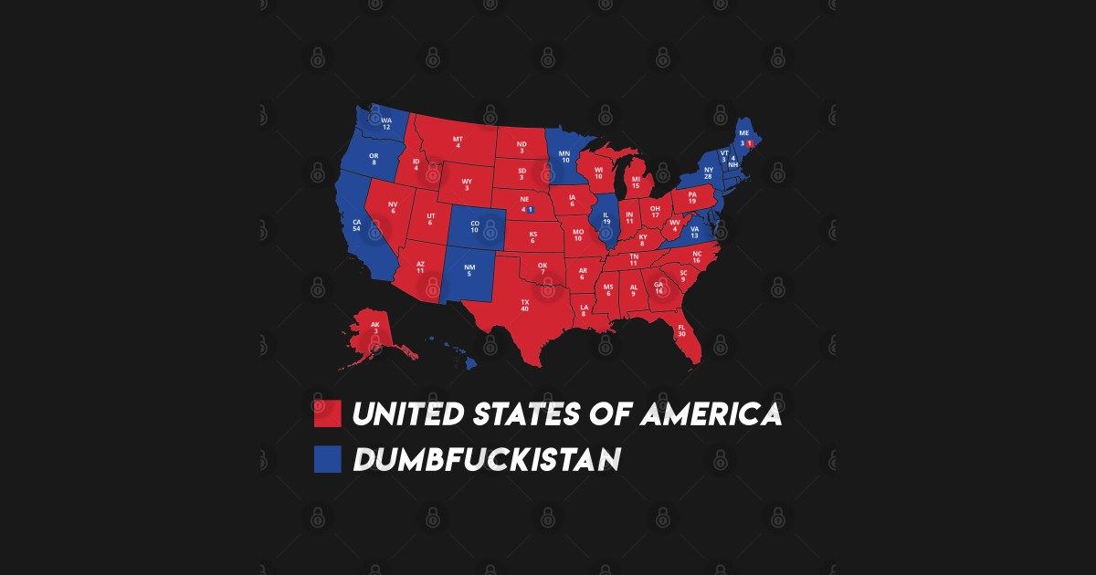 Election Map 2024 United States Of America Dumbfuckistan Election Map 68351331 0