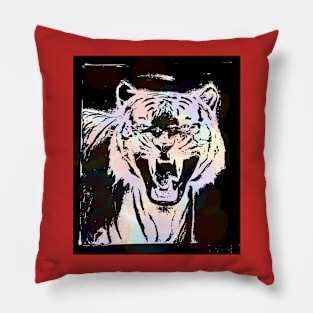 Rainbow Tiger Pillow