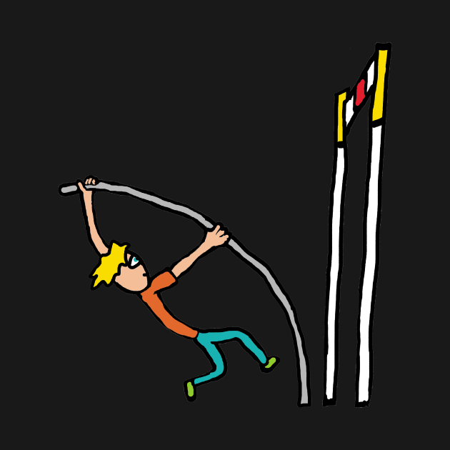 Pole Vaulting by Mark Ewbie