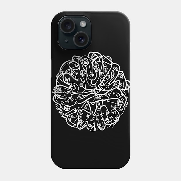 Love is color blind 2 Phone Case by Elisabeth Sandikci