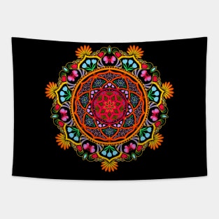 Festive Mandala Tapestry