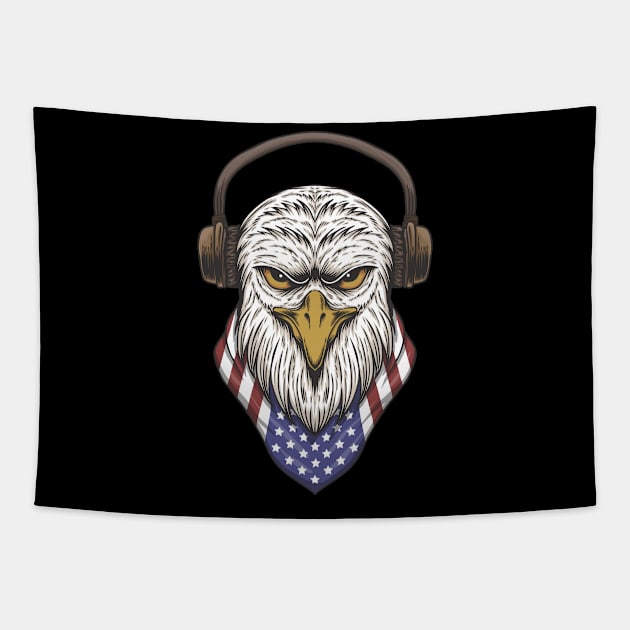 American Eagle Tapestry by Maxs