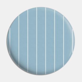 Classic Geometry / Stripes on Vintage Sky Blue Pin