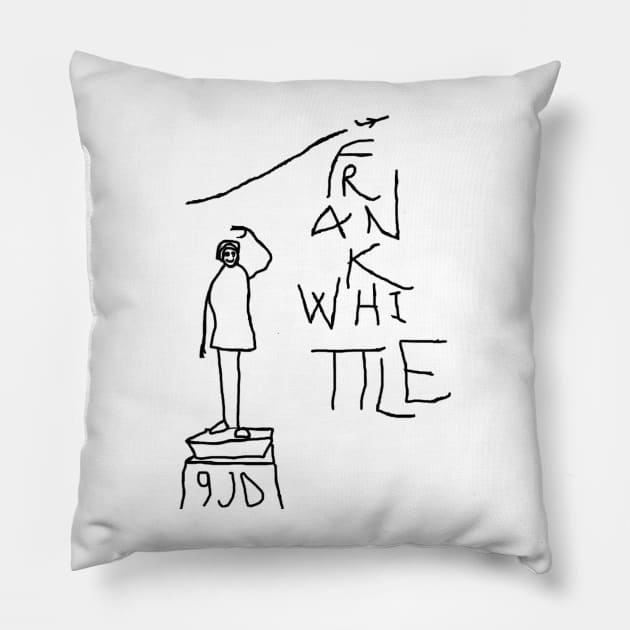 Frank Whittle by 9JD Pillow by JD by BN18 