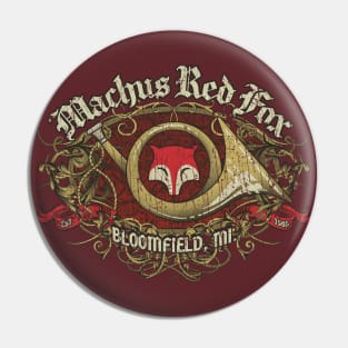 Machus Red Fox 1965 Pin