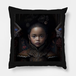 Living Dolls of Ambiguous Royal Descent Pillow