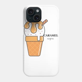 Caramel surprise - ice cream Phone Case