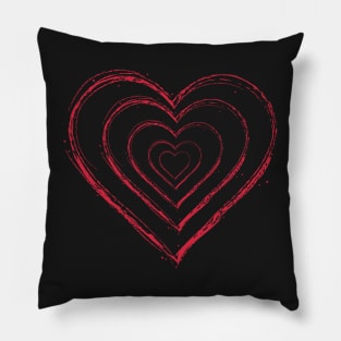 Rustic Love Heart Pillow