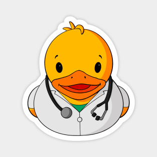 Doctor Rubber Duck Magnet