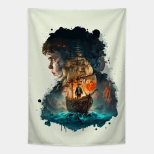 Pirate Ship - the goonies Tapestry