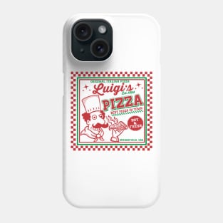 Luigi's Original italian pizza Phone Case