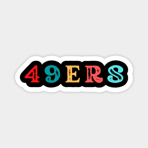 49ERS Football Magnet by WiSki Play