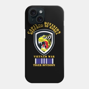 Korea - Capital Division - Tiger Div w Vietnam War SVC Phone Case