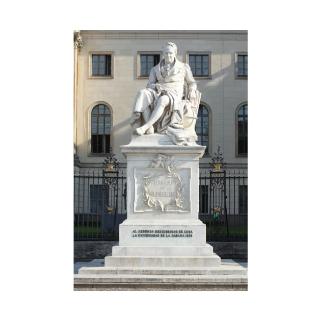 Humboldt University, Monument Wilhelm von Humboldt, Unter den Linden, Berlin, Germany by Kruegerfoto