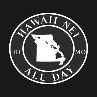 Roots Hawaii and Missouri by Hawaii Nei All Day T-Shirt