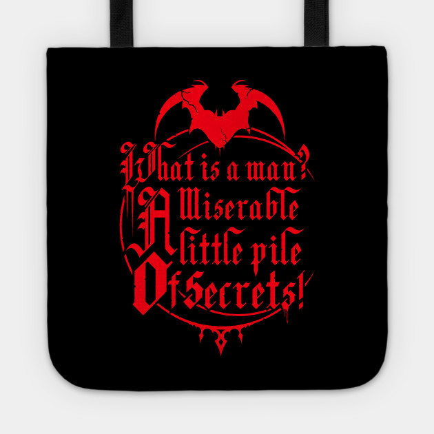 What Is A Man Castlevania Tote Teepublic