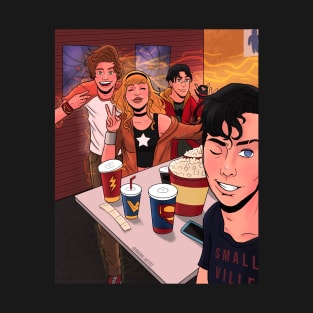 Young Justice - Movie Night T-Shirt