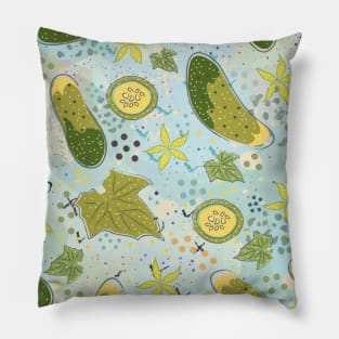 Cucumber Pattern Pillow