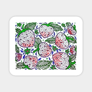 Strawberry Patch Magnet