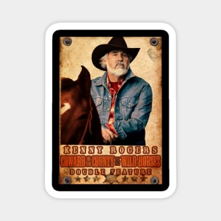 Kenny Rogers\\\Wild Horses Magnet