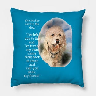 God names Dog Pillow