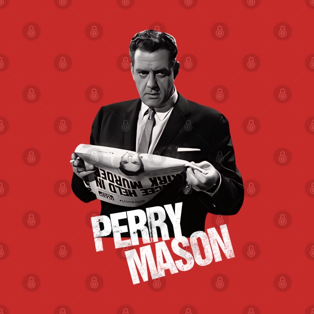 Perry Mason - Raymond Burr - 50s Tv Show by wildzerouk