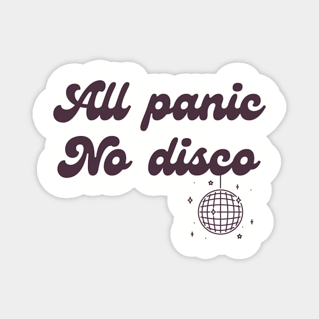 All panic no disco Magnet by hrose524