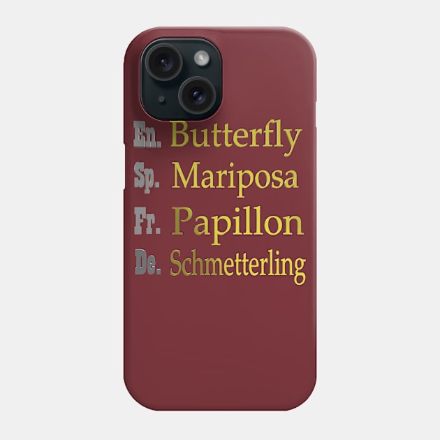 Butterfly Phone Case by CDUS