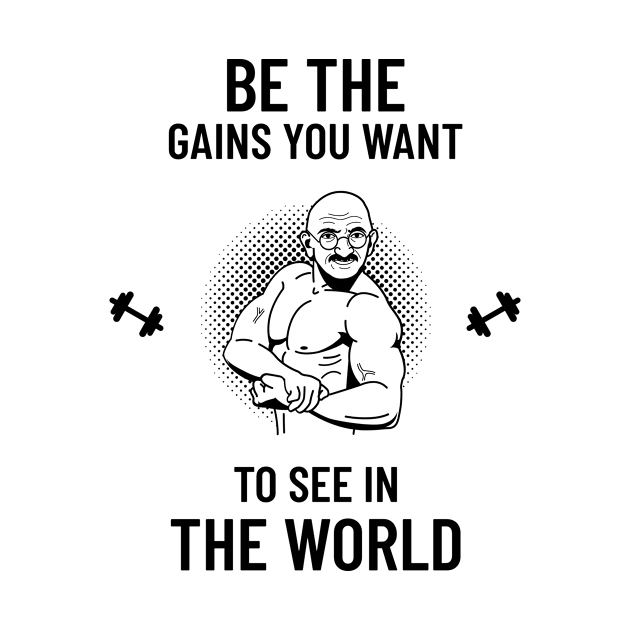 Be the gains you want to see in the world by American VIP