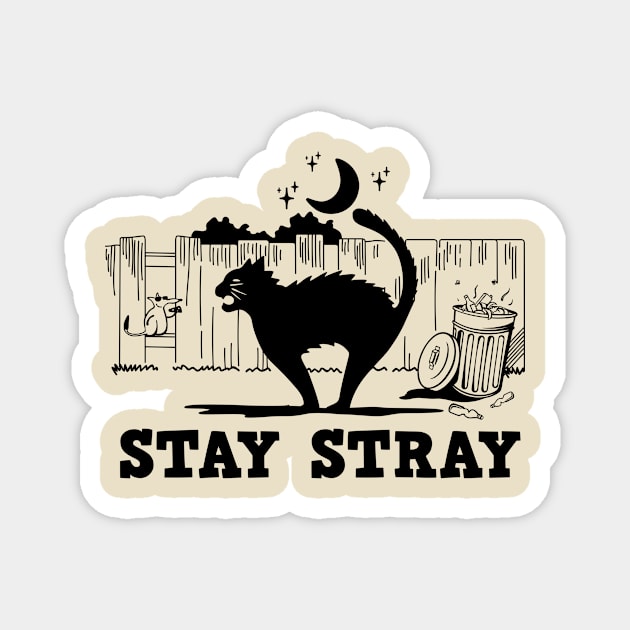 Stay stray Magnet by My Happy-Design