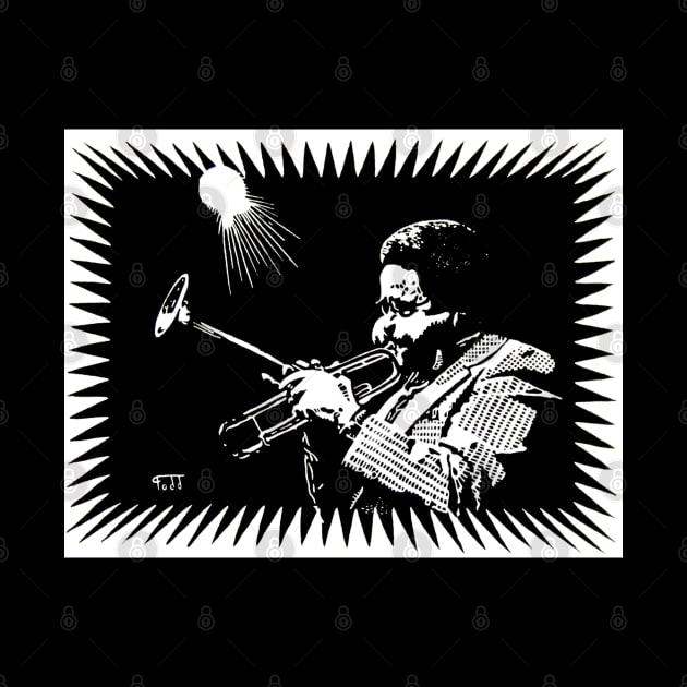 Dizzy Gillespie by Zippy's House of Mystery