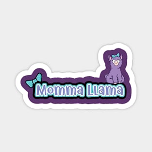 Momma Llama Full Art Magnet