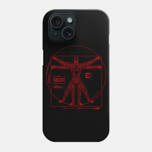 Vitruvian T-800 Phone Case