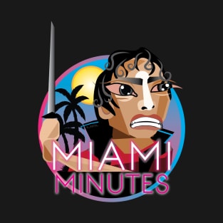 Miami Minutes: Main Podcast Logo (by Raziel) T-Shirt