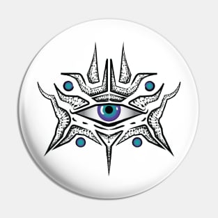 the occult eye Pin