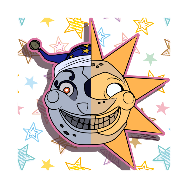 Sun and Moon Fnaf by TJ Morningstar