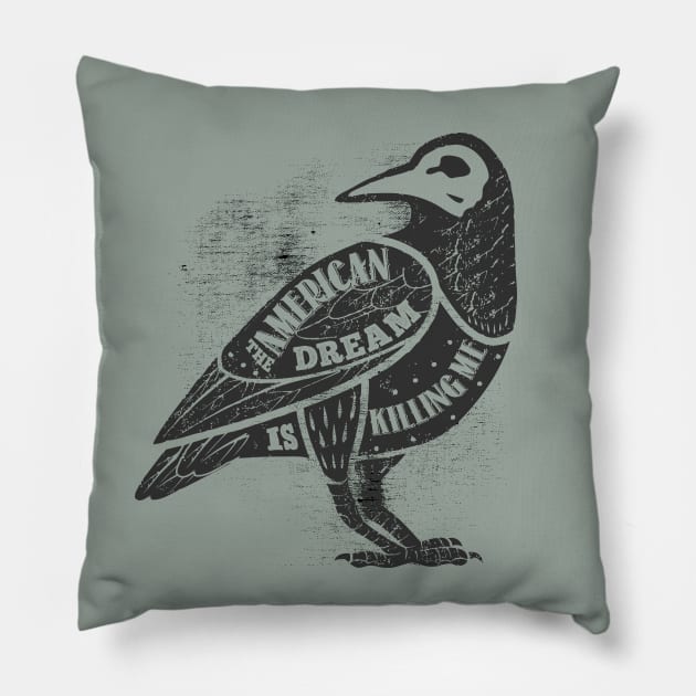 American Dream Pillow by RepubliRock