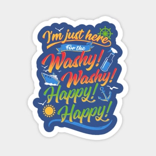 Washy Washy Cruising Tee Magnet